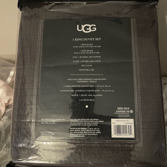 UGG Bedding Ugg Shaye King Duvet Set New Poshmark
